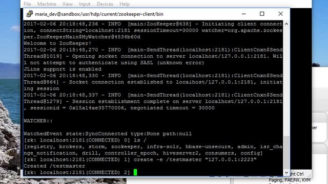 65 Activity Simulating a failing master with ZooKeeper смотреть онлайн