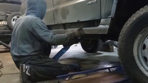 переварка порогов УАЗ патриот