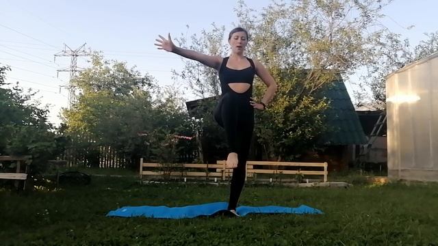 Йога дома. Фитнес-йога. Урок 14. Часть 1. смотреть онлайн