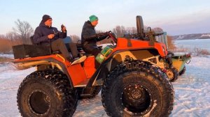 СРАВНЕНИЕ ПРОХОДИМОСТИ ГУСЕНИЧНОГО ВЕЗДЕХОДА И БОЛТОХОДА НА КОЛЁСАХ НИЗКОГО ДАВЛЕНИЯ