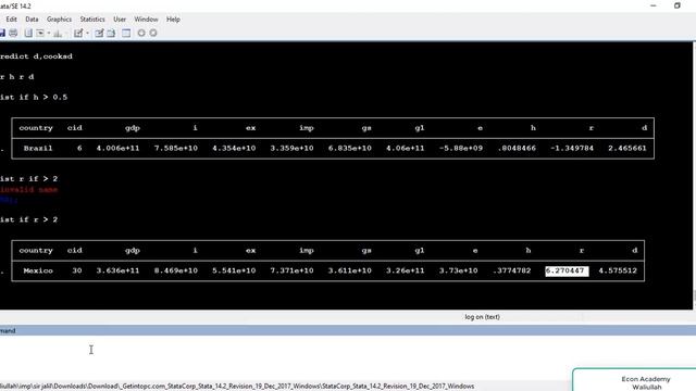 Outliers, Detection of Outliers and Treatment to Outliers using Stata смотреть онлайн