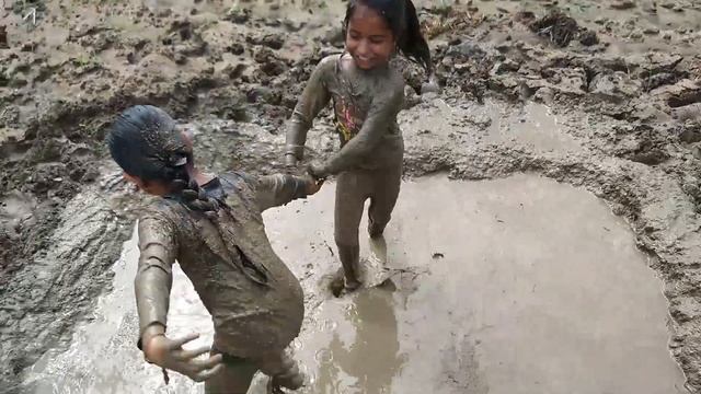 MUD PIT CHALLENGE Part 2 | Mud Fight | Mud Wrestling