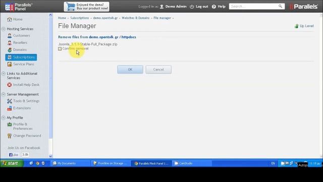 Joomla 3 Installation using Plesk 11 смотреть онлайн