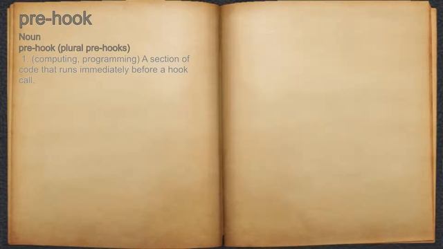 What does pre-hook mean? смотреть онлайн