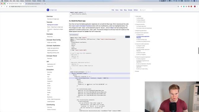 single-spa walkthrough from scratch смотреть онлайн