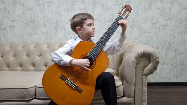 Маттео Каркасси. Андантино - Matteo Carcassi. Andantino Mosso In A Minor