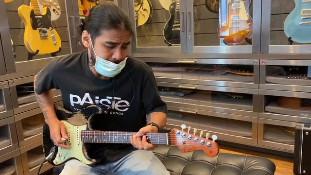 Fender CS Masterbuilt 1960 Stratocaster by Dale Wilson - Heavy Relic/Sound Check смотреть онлайн