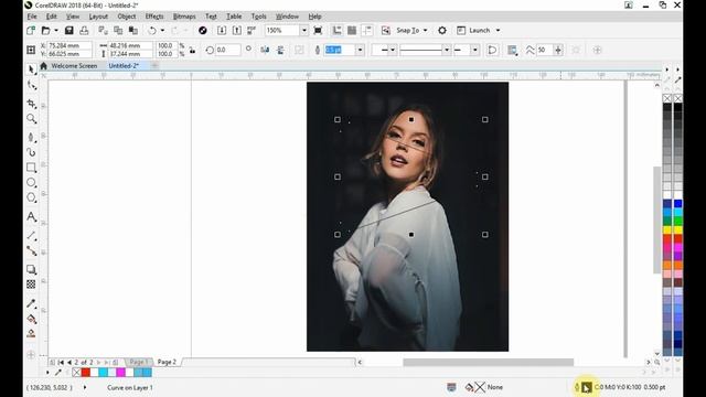 Neon Glow Light Effect - CorelDRAW Tutorials... смотреть онлайн