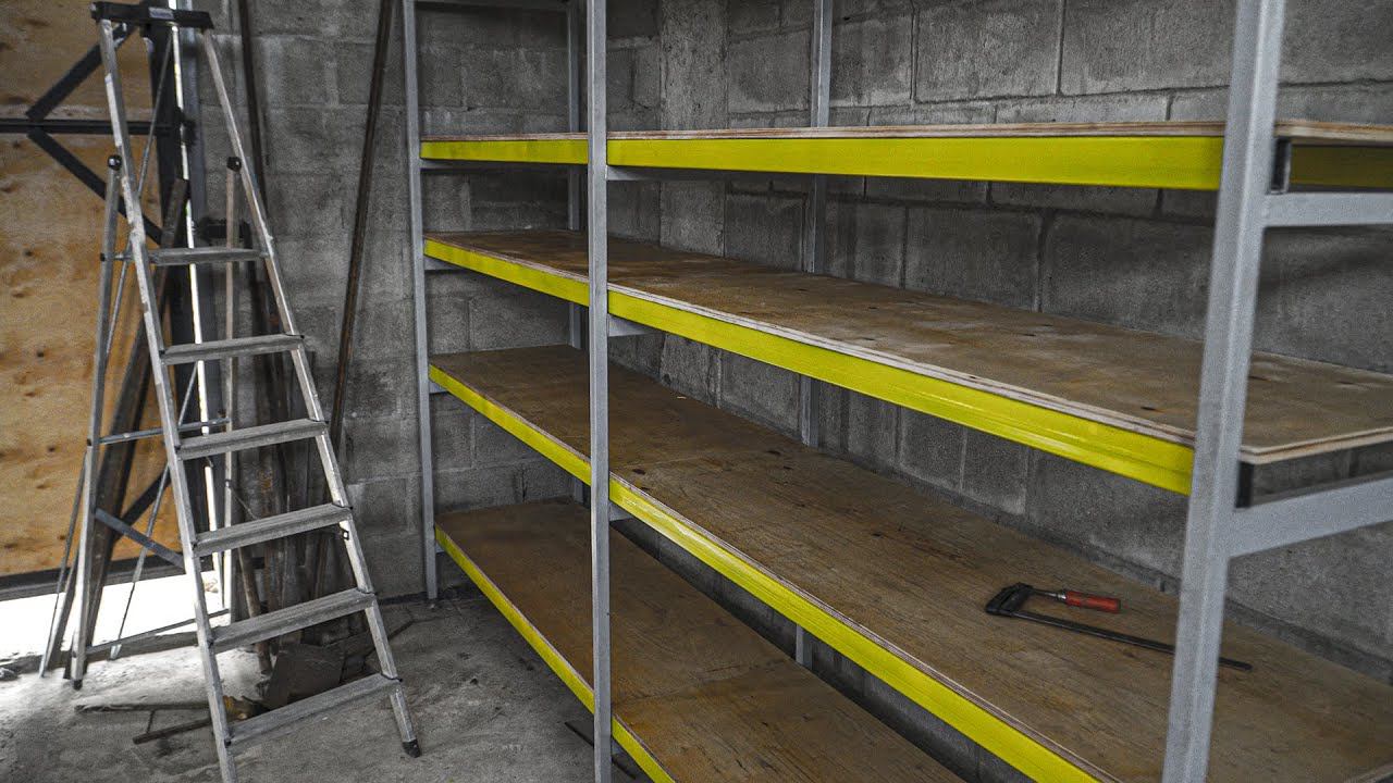 Стеллаж в мастерскую своими руками смотреть онлайн