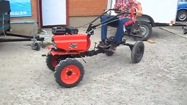 ОКА мотоблок с адаптер ПНО смотреть онлайн