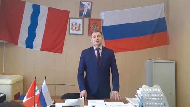 Поздравление Главы Логиновского сельского поселения Артамонова П.П. с Новым 2022 годом. смотреть онлайн