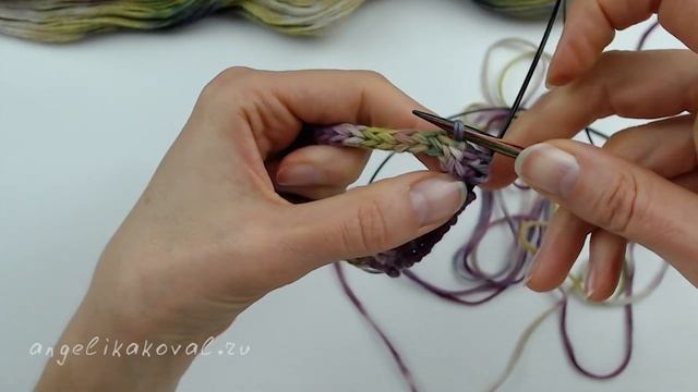 Красивая горловина с кантом СПИЦАМИ + самый ПРОСТОЙ РЕГЛАН сверху с расчетом смотреть онлайн