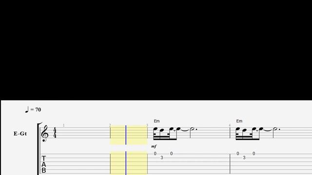 Одинокий пастух (The Lonely Shepherd).Guitar. Notes. Tabs. Chords смотреть онлайн