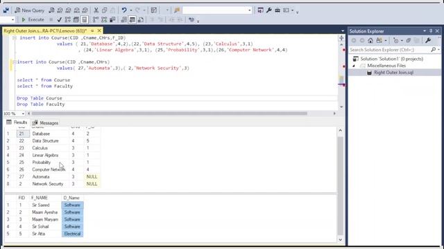 Right Outer Join In SQL With Example |SQL Queries | смотреть онлайн
