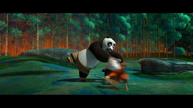 Kung Fu Panda (2008) - Shifu Trains Po [UHD]