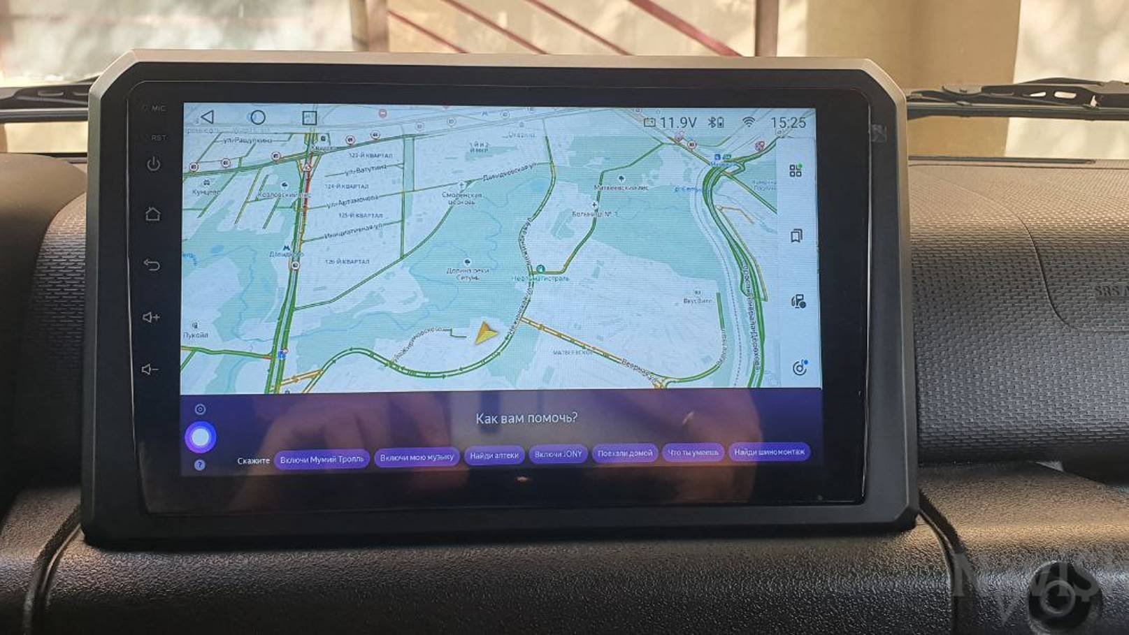 Навигация в Suzuki Jimny New 2024, 4-door, из Индии, магнитола Андроид, Яндекс Навигатор, тюнинг смотреть онлайн