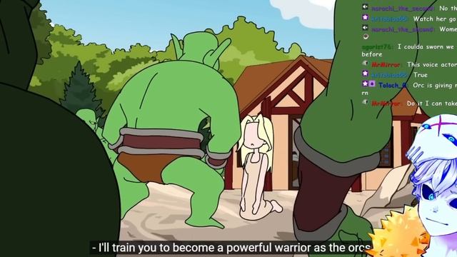 The Female Knight Who Got Caught By Orcs | Animation Nux Reaction смотреть онлайн