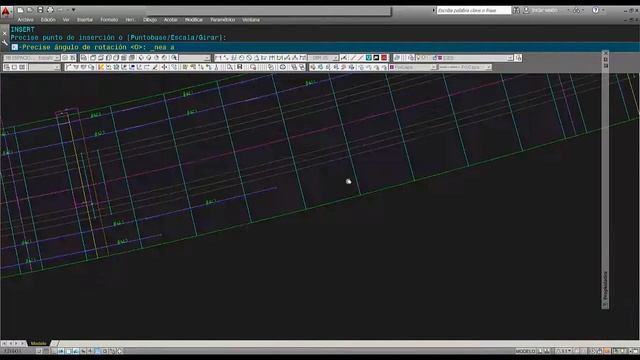 AUTOCAD LT 2015 - DIBUJANDO EL REFUERZO DE LA PLACA SUPERIOR DE UN PUENTE смотреть онлайн