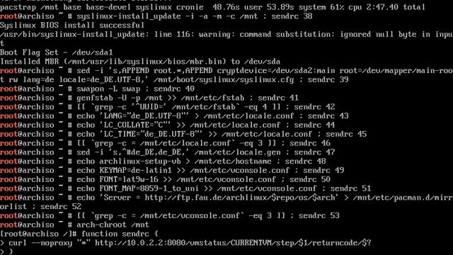 Arch Linux installs fine from archlinux-2017.10.01-x86_64.iso (kernel 4.13.3-1) смотреть онлайн