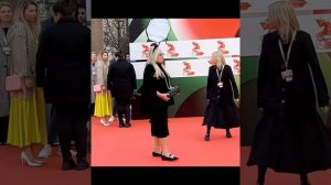 Татьяна Михалкова чуть не сбежала от журналистов на красной дорожке
