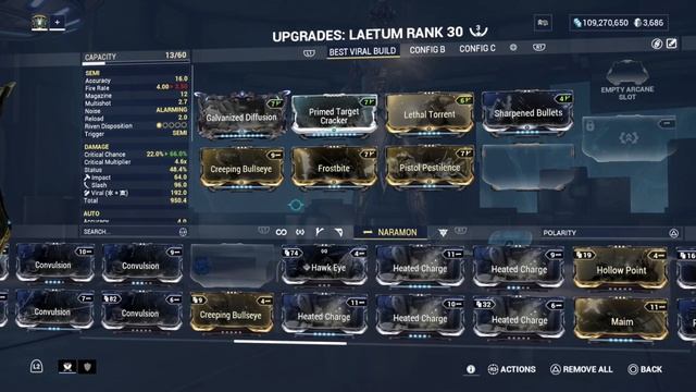 Warframe- Laetum Build Guide [4 forma] CRAZY DAMAGE! смотреть онлайн