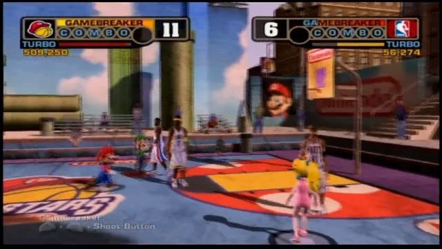 NBA Street V3 (GC) Nintendo All-Stars vs. NBA Stars Legendary Difficulty смотреть онлайн