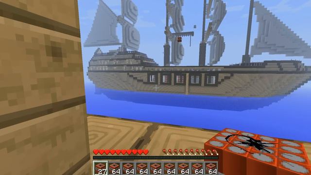 Играем на карте "Морской Бой" для Minecraft 1.5.2
