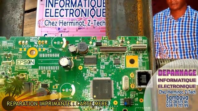 Réparation Imprimante Epson Série L (L310 L360 L380 L405 L3011 etc) смотреть онлайн