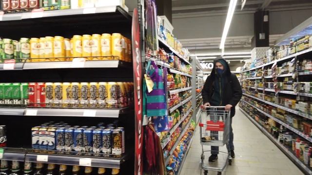 EuroSpar. Сеть супермаркетов. 21.02.2021 год. Москва. смотреть онлайн