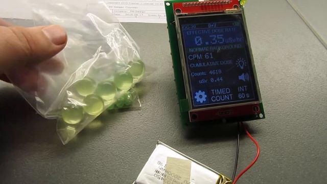 Testing Various Radioactive Sources With DIY GC-20 Geiger Counter