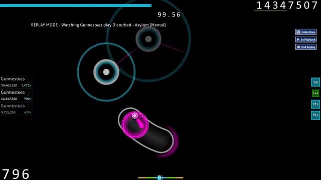 osu! Disturbed Asylum [Mental] смотреть онлайн