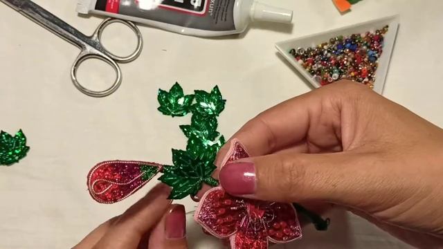 Вышивка броши|часть вторая-сборка смотреть онлайн