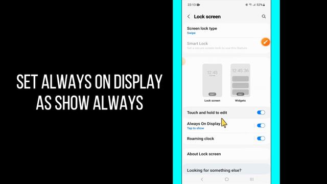 How to Set Always On Display As Show Always On Samsung Galaxy S23 Ultra смотреть онлайн