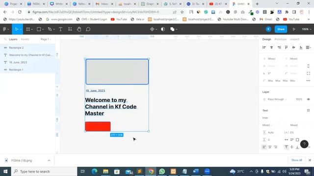# 20 Responsive card Design in Figma | Figma full course for beginners in urdu/hindi смотреть онлайн