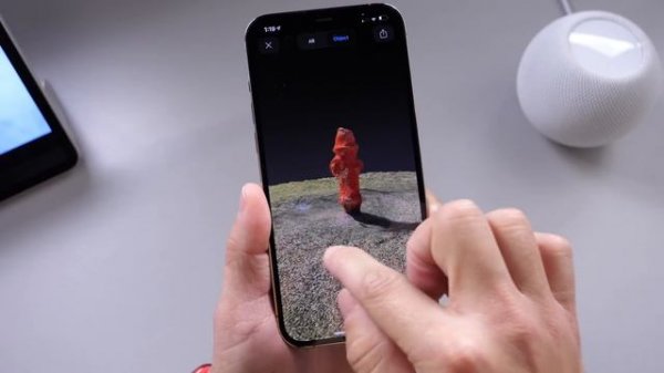 LIDAR 3D Scanning Demo on iPhone