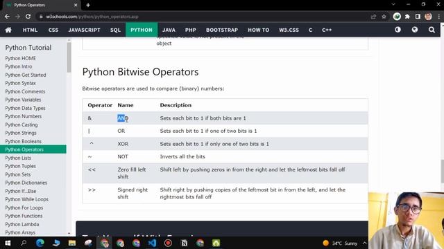 Python Bitwise Operators || Python Tutorial in Urdu смотреть онлайн