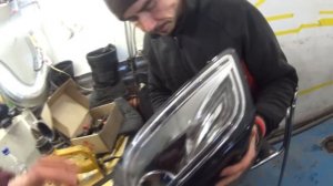 Audi Q5 активация адаптивных фар прошивка фонарей