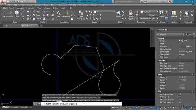 Curso AutoCAD Básico - Comando de Dibujo POLYLINE / POLILINEA смотреть онлайн