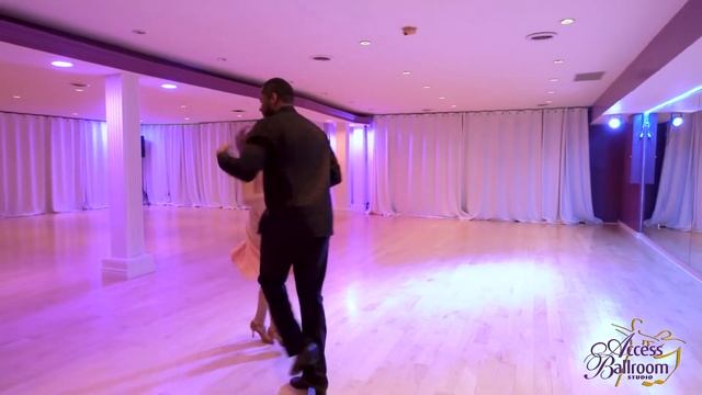 Salsa - Dirty Dancing Routine by Nicolette and Gil ACCESS BALLROOM смотреть онлайн