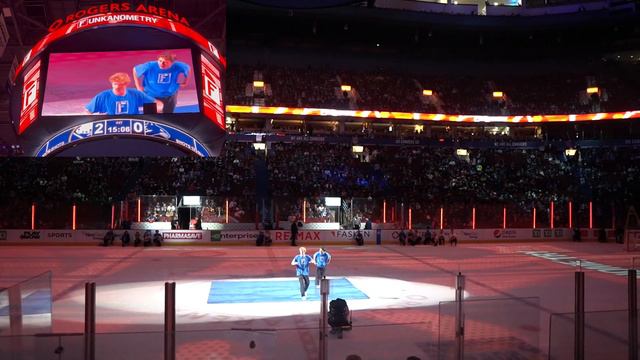 LIVE PERFORMANCE at NHL Vancouver Canucks Home Opener (2022) смотреть онлайн