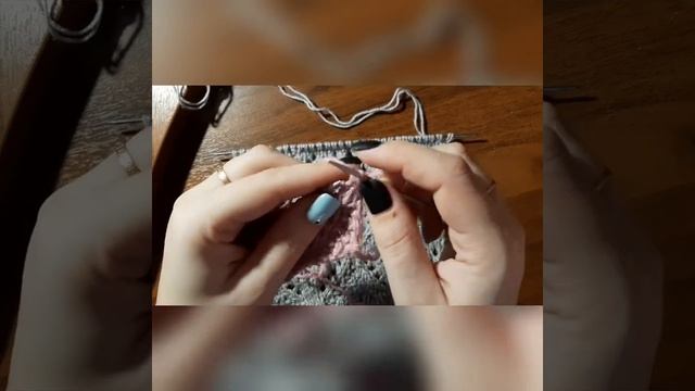 Очень красивый ажурный ромб спицами смотреть онлайн