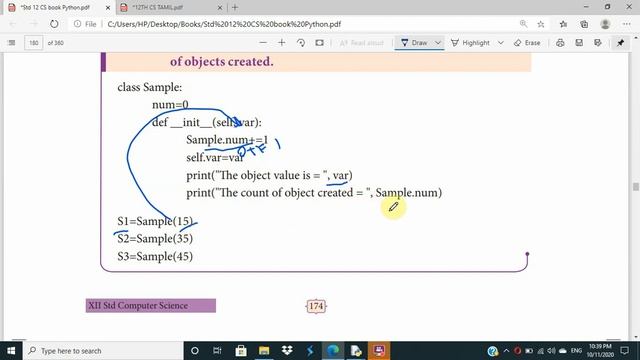 12th Computer Science | Chapter 10 | English Medium | Constructor and Destructor | Part 2 смотреть онлайн