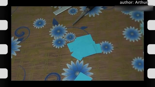 How To Make Blanks Of Paper For 3D Origami Two Ways (1/36th)