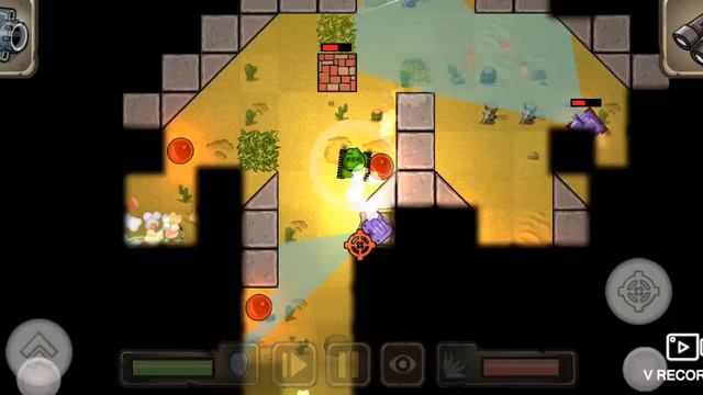 Играю в Awesome Tanks