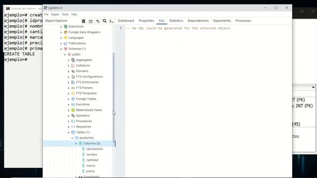 PostgreSQL: Creación de bases de datos y tablas смотреть онлайн