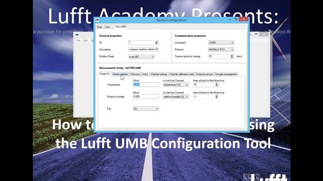 Lufft Academy: How to Open a Bin file using UMB Configuration Tool смотреть онлайн
