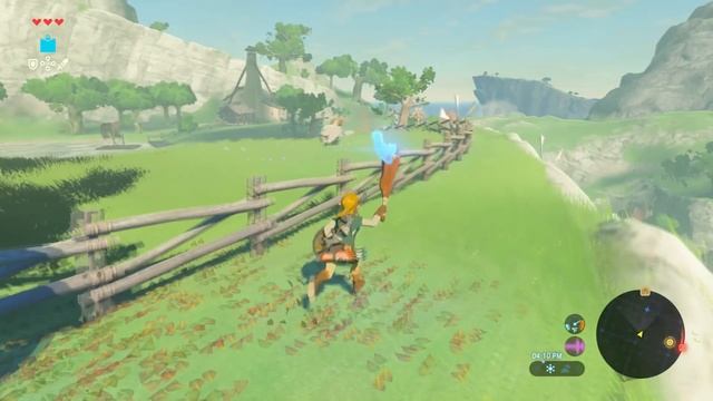 Breath of the Wild - How to get the Blue Flame to the Hateno Tech Lab (Legend of Zelda) смотреть онлайн
