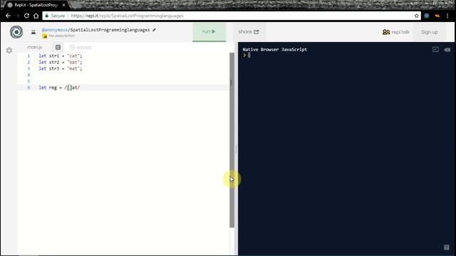 lesson 92 javascript(match letters of the alphabet) смотреть онлайн