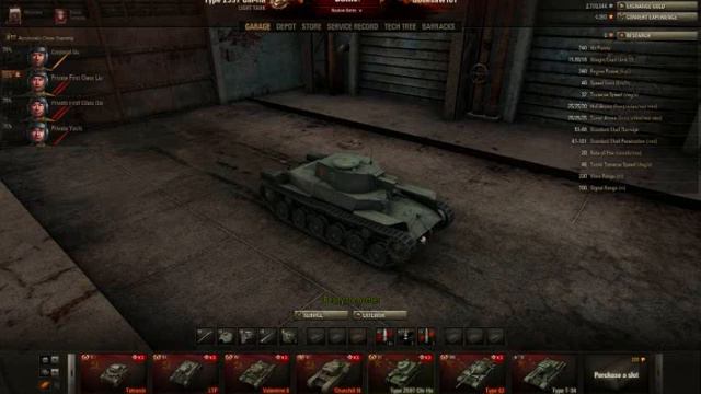 World of Tanks. Type 2597 Chi-Ha Banzai Warrior смотреть онлайн