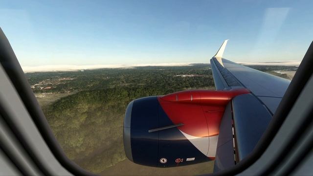 (4K) PMDG Boeing 737-700 Morning Southwest Landing At Nashville International смотреть онлайн